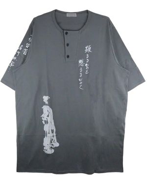 Yohji Yamamoto コットン Tシャツ - グレー