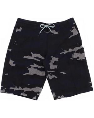 Oakley Cruiser Camouflage-Print Shorts - Blue
