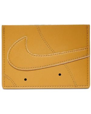 Nike Logo-Detail Wallet - Brown
