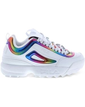 Fila Disruptor 2 Rainbow Chrome スニーカー - ブルー