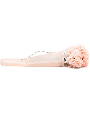 Simone Rocha Carnation Bouquet Clutch Bag - Pink