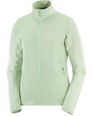 Salomon Zip-Up Track Jacket - Green