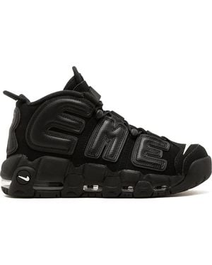 Nike X Supreme Air More Uptempo "Suptempo" Trainers - Black