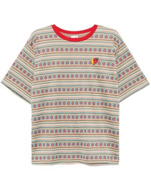 Sky High Farm Striped T-Shirt - Natural
