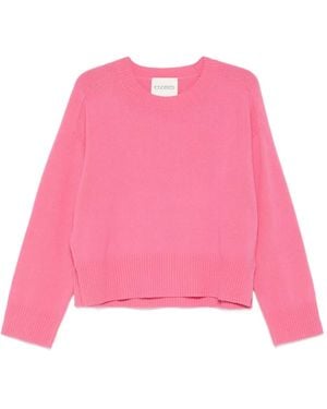Closed Pullover mit rundem Ausschnitt - Pink