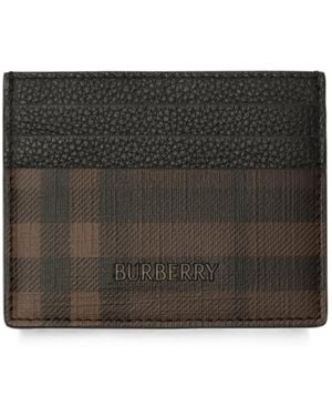 Burberry Check Kartenetui - Schwarz