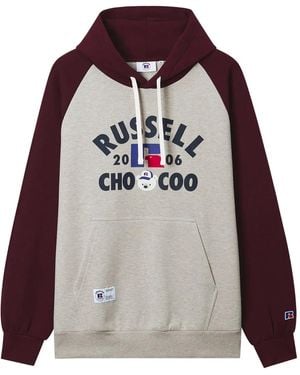 Chocoolate Hoodie À Manches Raglan - Rouge