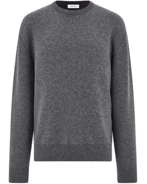 Ferragamo Crew-Neck Jumper - Grey