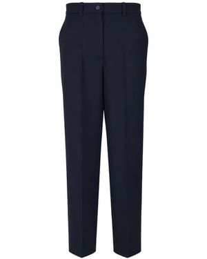 P.A.R.O.S.H. Pantalones De Vestir Con Pinzas - Azul