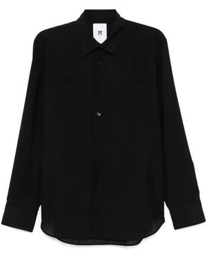 PT Torino Virgin Wool Shirt - Black