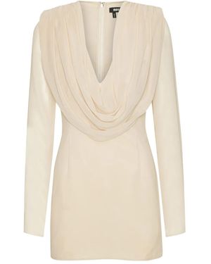 ROTATE BIRGER CHRISTENSEN Chiffon Mini Dress - Natural