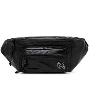 Karl Lagerfeld Ikon Gürteltasche - Schwarz