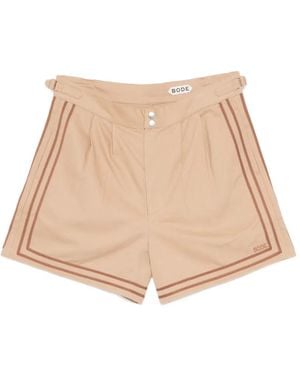 Bode Pantalones Cortos Canteen - Neutro