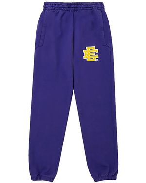 Eric Emanuel Logo-Print Track Trousers - Blue