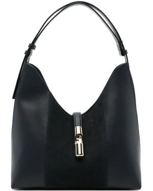 Furla Borsa A Spalla Con Inserti - Nero