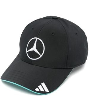 adidas X Mercedes Logo-Embroidered Cap - Black