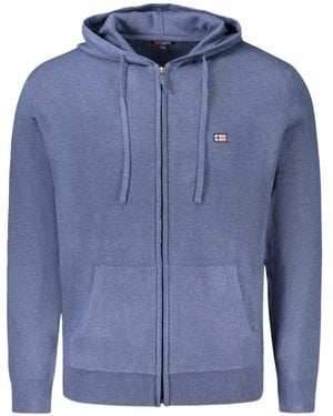 Norway 1963 Hoodie Zippé À Logo - Blue