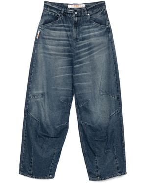 PDF Jean À Coupe Cinq Poches - Bleu