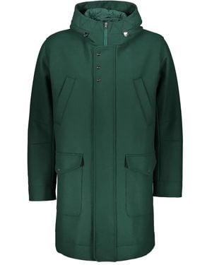 Herno Dark Jacket Elegant And Functional - Green