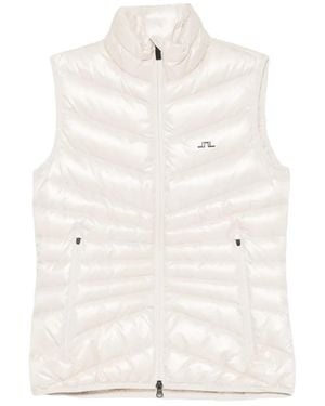 J.Lindeberg Lara Light Down Gilet - White