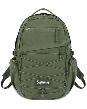 Supreme Mochila Con Parche Del Logo - Verde