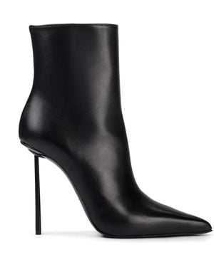 Le Silla Botines Amelia Con Puntera En Punta - Negro