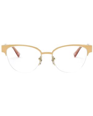 Versace Brille Im Cat-Eye-Design - Mettallic
