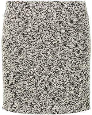 IRO Hortense Cotton Blend Mini Skirt - Grey