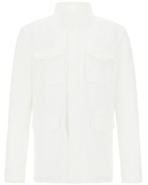 Herno Multiple-Pocket Jacket - White