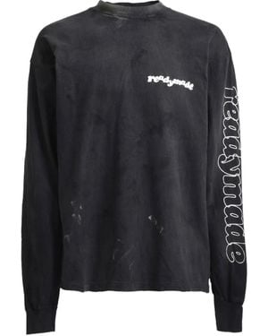 READYMADE Destruction Tシャツ - ブラック