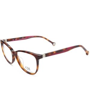 Carolina Herrera Tortoiseshell-Effect Glasses - Brown