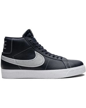 Nike X Mason Silva Zoom Blazer Mid Sb Sneakers - Blue