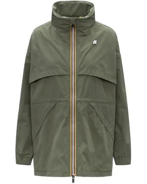 K-Way Aubeline Memory Touch Jacket - Green
