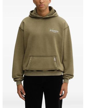 Represent England Legacy Cotton Hoodie - Green