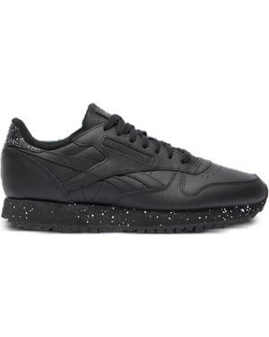 Reebok Classic Leather Ripple Speckled" Sneakers - Black