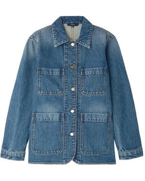 Soeur Garry Denim Jacket - Blue