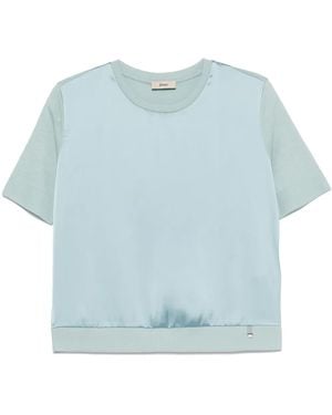 Herno パネル Tシャツ - ブルー