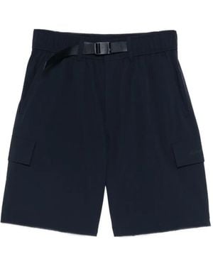 ALPHATAURI Plex Belt Cargo Shorts - Blue