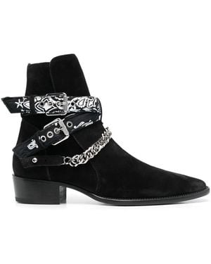 Amiri 40Mm Bandana Boots - Black