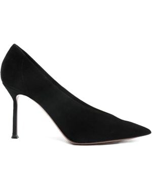 Aquazzura Voltaire Pointed Court Shoes - Black