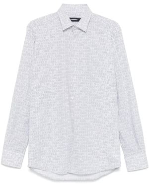 KARL LAGERFELD Logo-Print Shirt - White