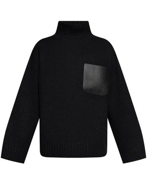 JW Anderson ハイネック セーター - ブラック