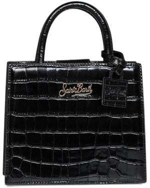 MC2 Saint Barth Mini Shop Bag - Black