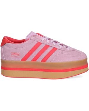 adidas Gazelle Stack Platform Sneakers - Pink