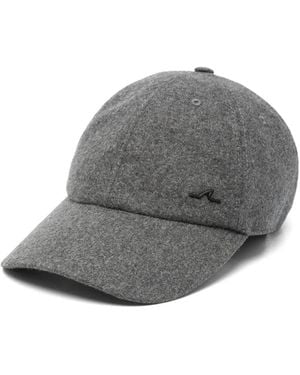 Paul & Shark Logo-Plaque Baseball Cap - Gray