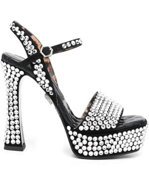 Philipp Plein Sandals - Black