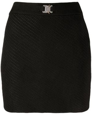 1017 ALYX 9SM Mini-Rok Met Gespdetail - Zwart