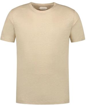 Aurélien City Linen T-Shirt - Natural