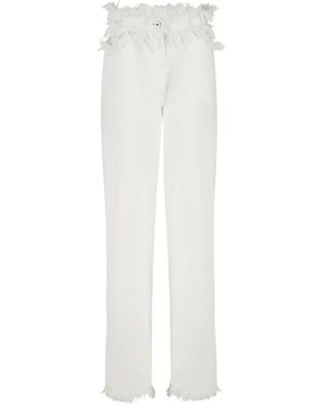 Ferragamo Cotton Jeans - White