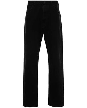 The Row Burt Straight-Leg Jeans - Black